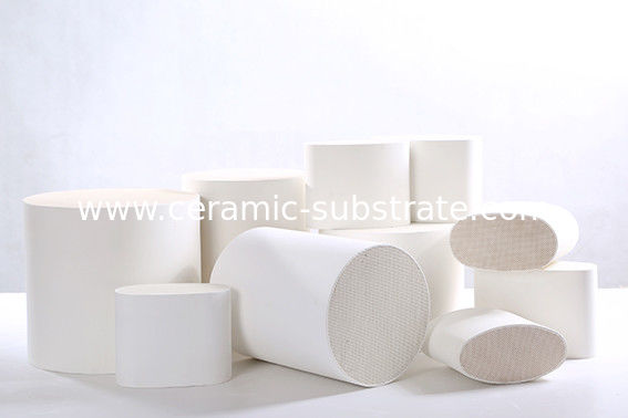 Vehicle DPF Substrate , Alumina Ceramic Substrate For Car , motorcycle